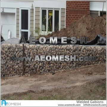 Wire Cages Rock Retaining Wall/ Gabion Baskets/ Gabion Mesh