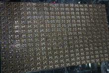 Hot fix rhinestone with  alloy  24*40cm