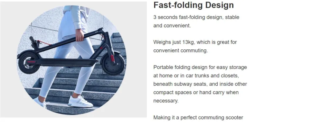 Popular 350W Scooters Dropshipping 8.5 Inch Folding China Electric Motorcycle Scooter Adult Cheap Foldable Electric Scooters