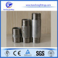 SS304 Stainless Steel Female Weld Hexagon Nipple