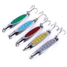 Hard Metal Spoon Lures Fishing Spinner Bait