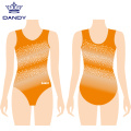 Maillot de gimnasia con diamantes ombre