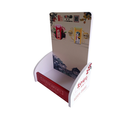 PVC display rack convenience store floor shelf