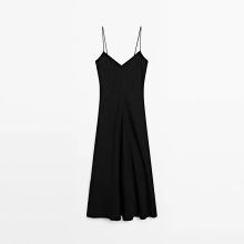 Women's elegant V-neck long dress