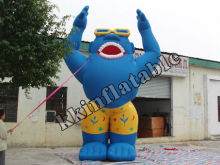 hot sale inflatable gorilla/inflatable animal