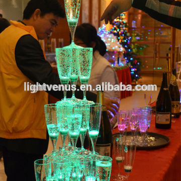 plastic LED flash cola drinking cup led lamp cup glass mug