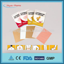 Free sample pain relief patch and capsicum plaster have FDA