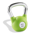 Recubrimiento de plástico de acero fundido Kettlebell