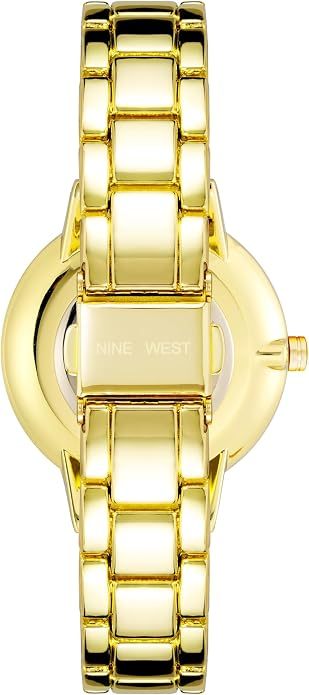 Elegant Women's Crystal Accent Watch Bracelet