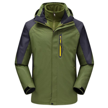 3-in-1 Hiking Snowboarding Hoodie Jacket - Men's Best Selling Outdoor Wear OEM Ski Snow Jacket