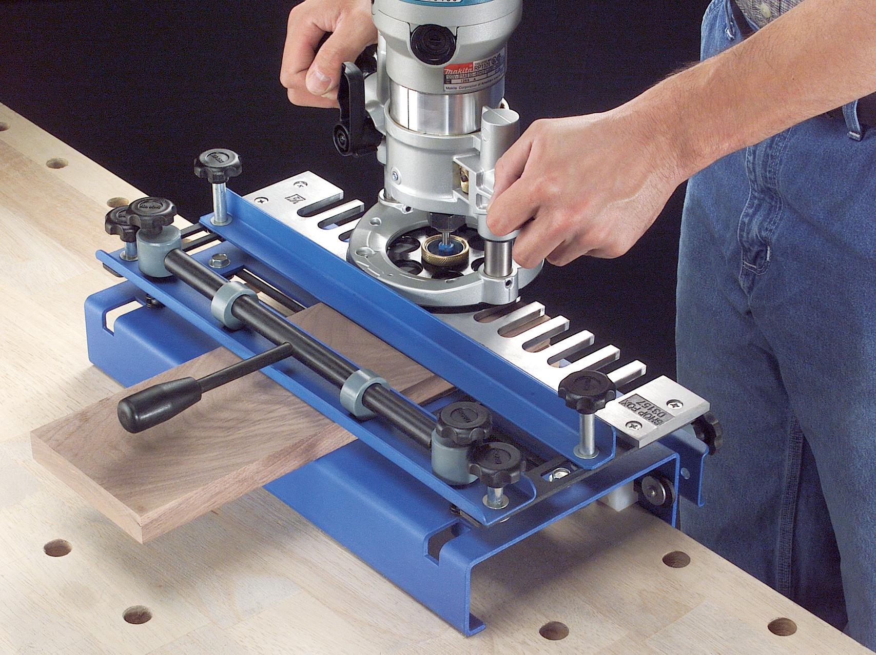 A Wooden Dovetail Machine Dovetail Joint Jig