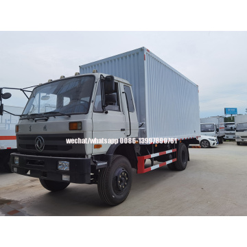 Dongfeng 190HP 6-8m Van Truck With Tailgate Elevator