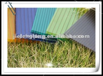 white color triple wall policarbonate hollow sheet