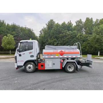 Light duty dongfeng 4x2 mini fuel tanker truck