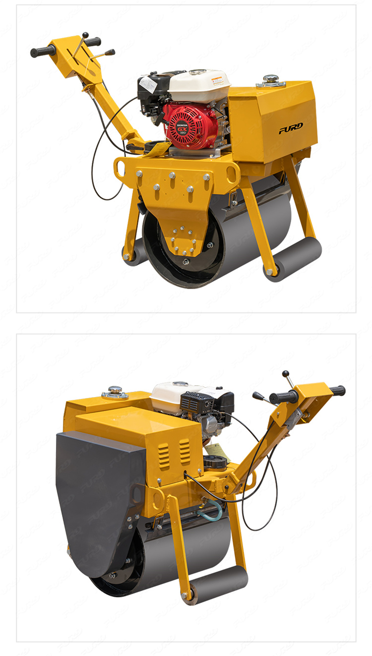 single drum road roller_05