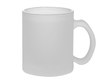 11OZ frosted glass coffee mugs wholesale prices sublimation mugs