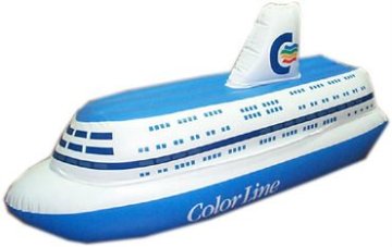 PVC Inflatable Toy Yacht