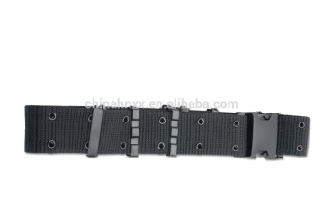 plastic buckle belt military combat training belt