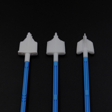 Disposable sterile cervical cytology brush