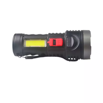 Supply ABS Plastic 1W COB Rechargeable Flashlight