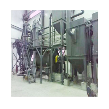 Foam extinguishing agent jet mill