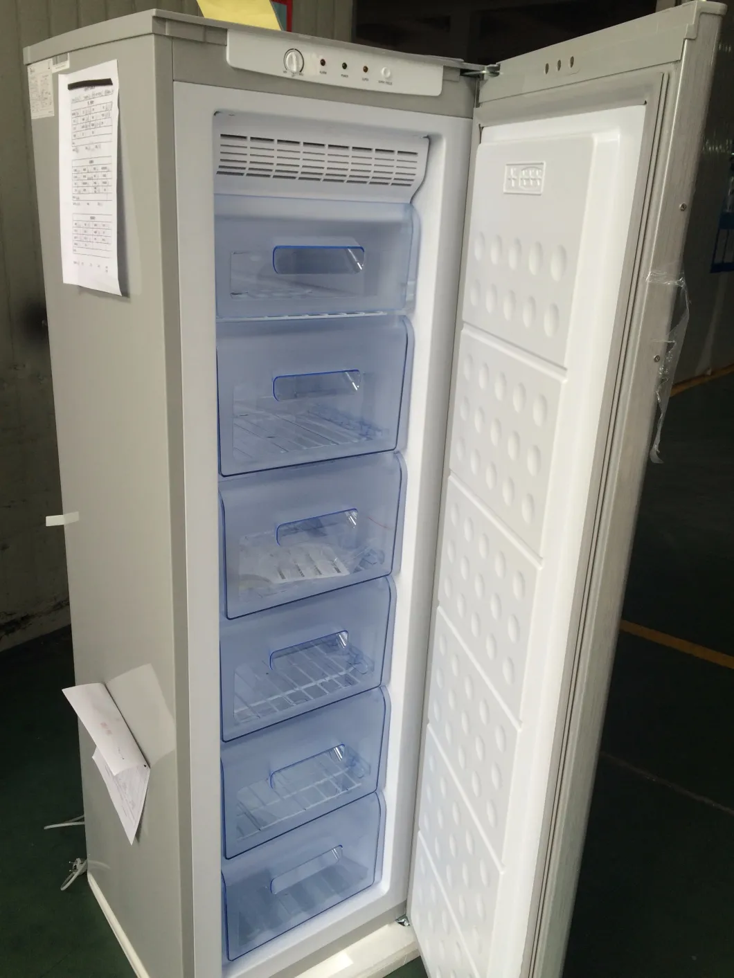 Ice Cream Vertical Freezer 6 Drawers Upright Freezer