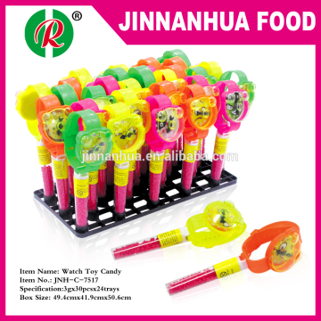 plastic watch candy toys