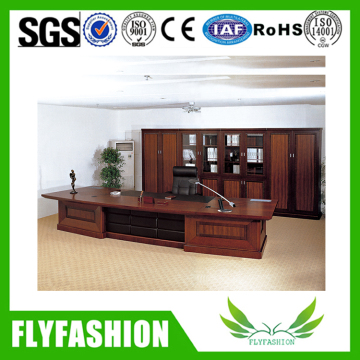 Commercial office solid wood boss executive desk for sale ET-02