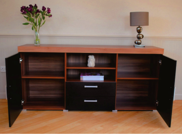 Living room furniture display advertising tv stand