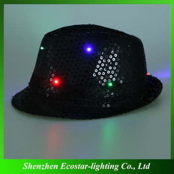 Party Supply LED Glittering Caps,LED Blinking Caps Supplier