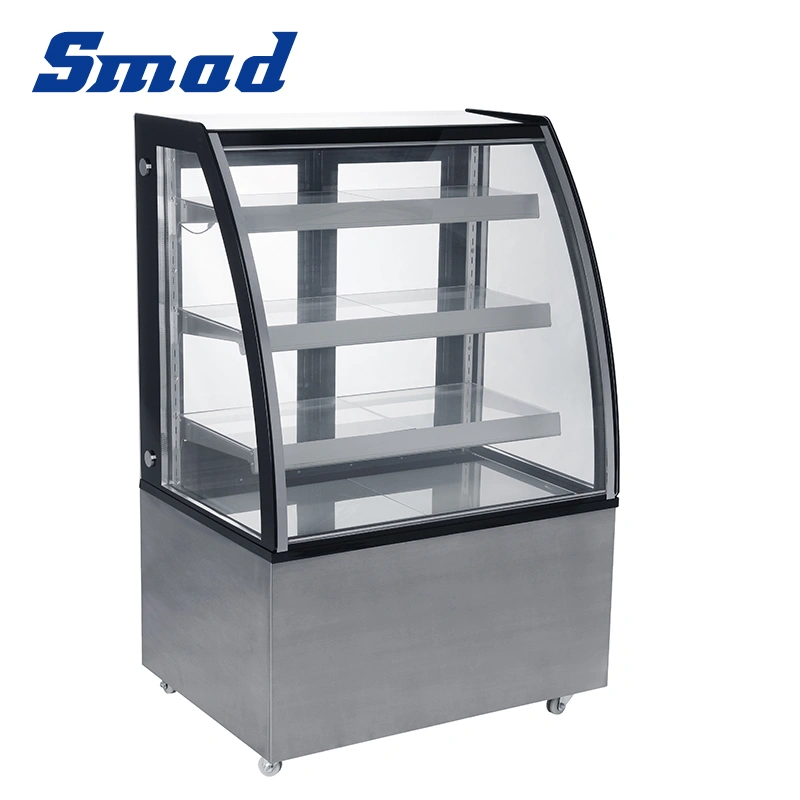 Smad Modern Commercial Countertop Refrigerator Display Cake Showcase