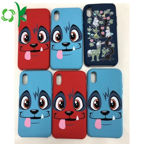 Hot Jual Custom Printed Silicone Cell Phone Cover