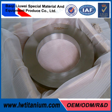 Gr2 ASTM B381 Polished Titanium Ring