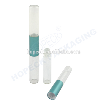 roller on ball double end glass vials