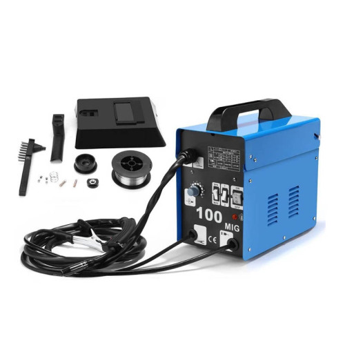MIG100 Transformer Gasless mini mig welder with 1 kg flux cored wire capacity