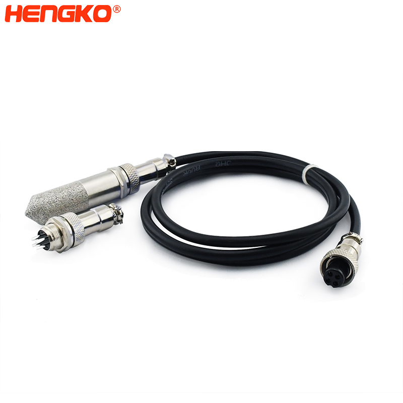 HENGKO rs485 sensor waterproof RHT 20 30 35 4-20mA temperature and humidity sensor probe for HVAC and storage room