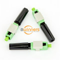 SC APC Green Optic Fast Connector