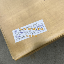 ASTM B36 brass sheet 3mm thick