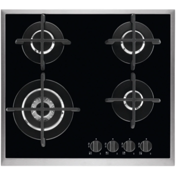 AEG Gas Cooktop Black Glass