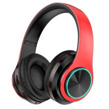 Portable Wireless Headphones Headset with Media Player and Loudspeaker