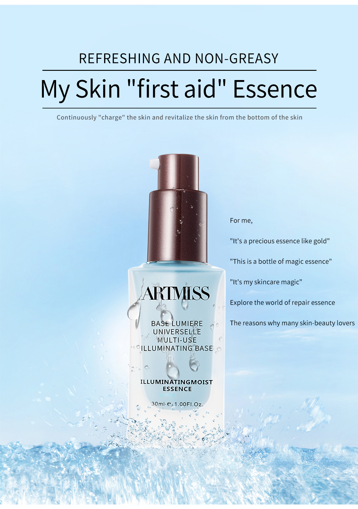 Anti-aging Moisturizing Skin Care Face Essence