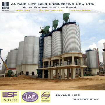 Gypsum Powder Silo Raw Material Storage Silo