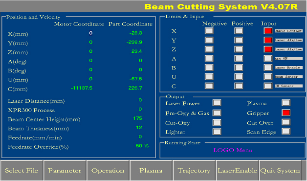 H Beam Plasma Cutting Machine  Beam Coping Machine with Marking and Beveling Function