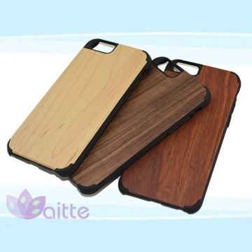 New slim design wooden cover for iPhone 6/iphone 6 puls , Hot sell wood case for iPhone 6 , samll MOQ