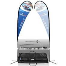 luxury beach flag and stand