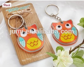 HOO-ray!" Owl Key Chain small birthday gift away