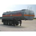 10.5m Tri-axle Transport Semi-trailer For Corrosive Liquid