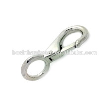 2015 Wholesale Quality Metal Stainless Steel Hooks Fixed Snap Hook