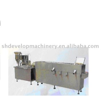 Oral bottle Washing drying filling and capping line
