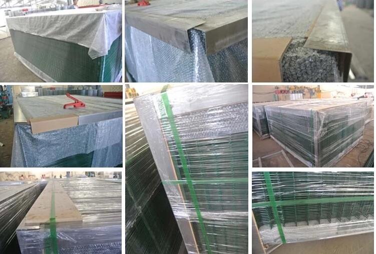 3D Panel PVC Coated Hot Galvanized Welded Iron Wire Mesh For Fencing